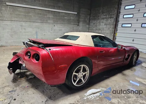 2001 Chevrolet Corvette из США, поврежденный, VIN 1G1YY32G315103353
